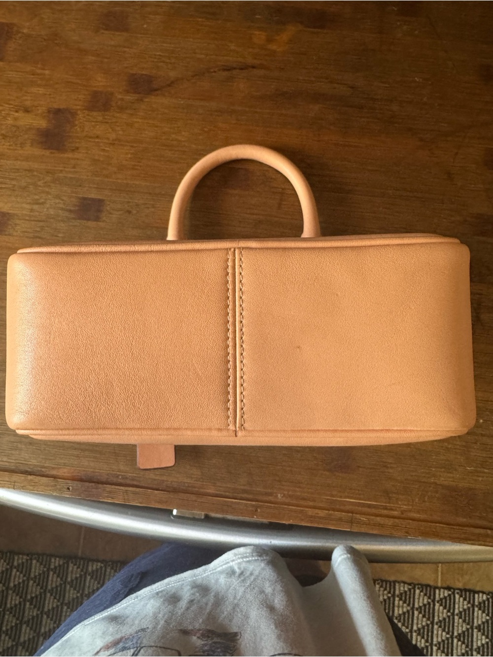 Coach Blush Pink Leather Satchel - Picture 7 of 7
